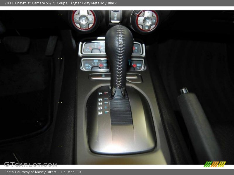Cyber Gray Metallic / Black 2011 Chevrolet Camaro SS/RS Coupe