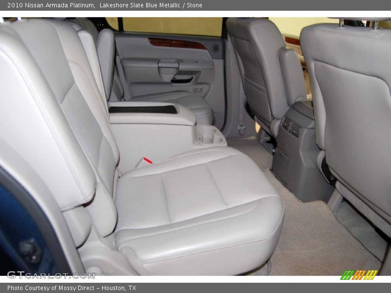  2010 Armada Platinum Stone Interior