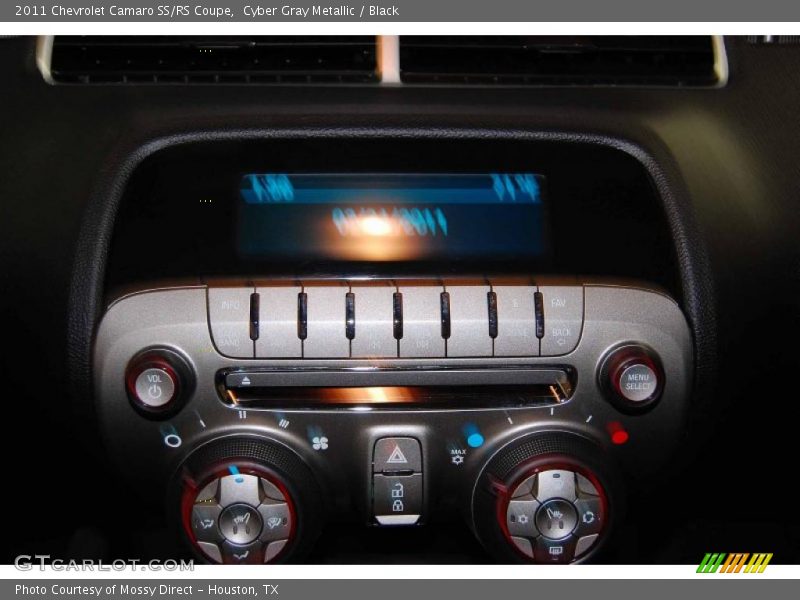 Cyber Gray Metallic / Black 2011 Chevrolet Camaro SS/RS Coupe