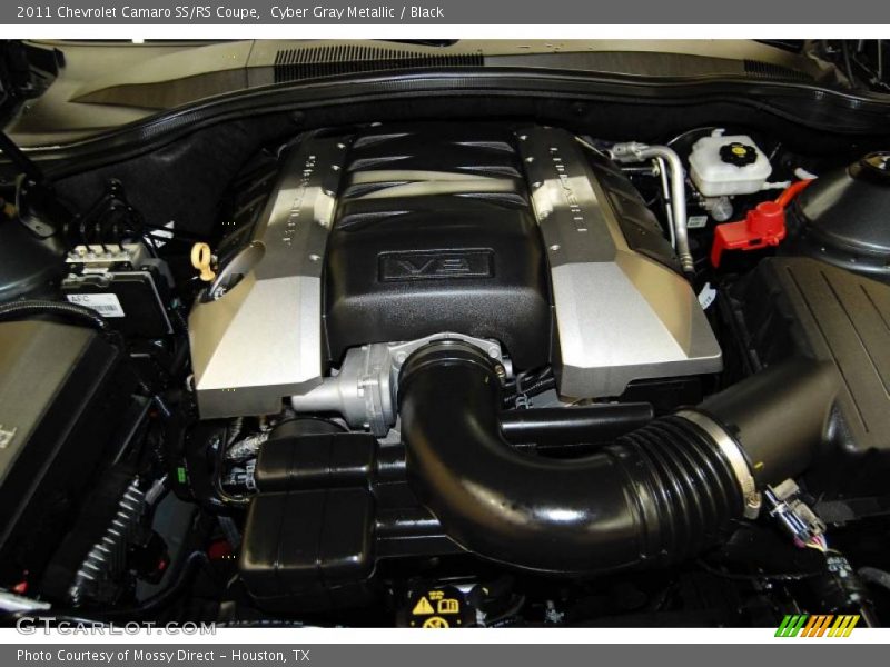 Cyber Gray Metallic / Black 2011 Chevrolet Camaro SS/RS Coupe