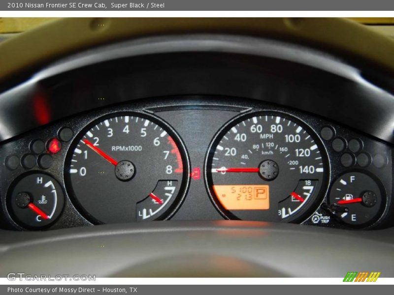 Super Black / Steel 2010 Nissan Frontier SE Crew Cab