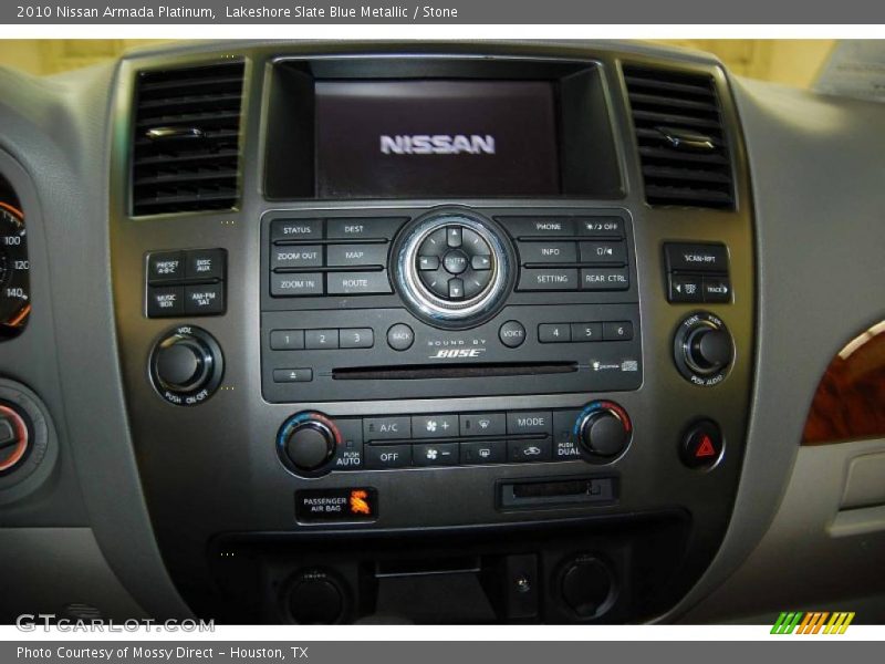 Controls of 2010 Armada Platinum