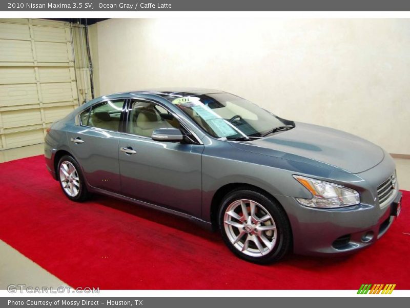 Ocean Gray / Caffe Latte 2010 Nissan Maxima 3.5 SV