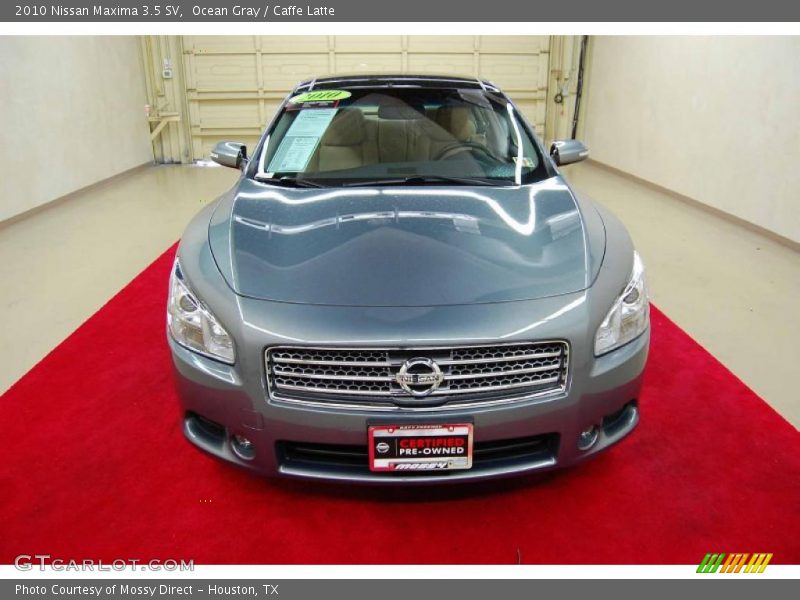 Ocean Gray / Caffe Latte 2010 Nissan Maxima 3.5 SV