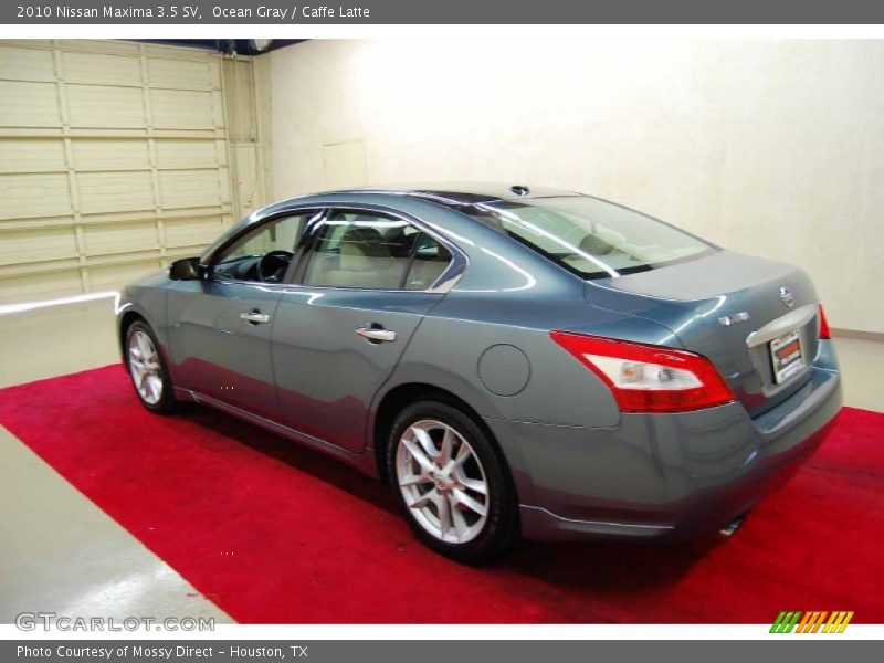 Ocean Gray / Caffe Latte 2010 Nissan Maxima 3.5 SV