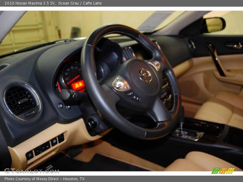 Ocean Gray / Caffe Latte 2010 Nissan Maxima 3.5 SV