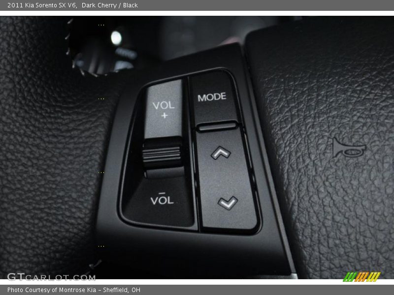 Dark Cherry / Black 2011 Kia Sorento SX V6