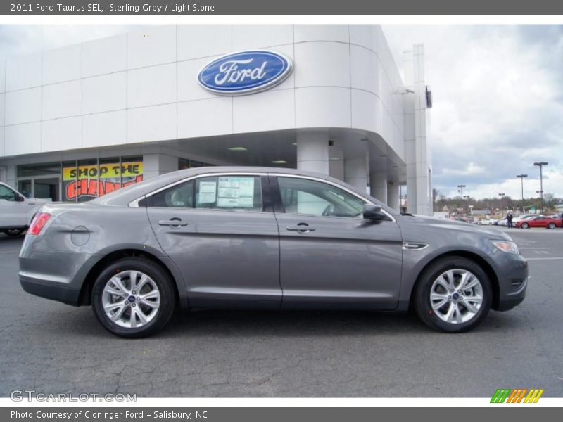 Sterling Grey / Light Stone 2011 Ford Taurus SEL