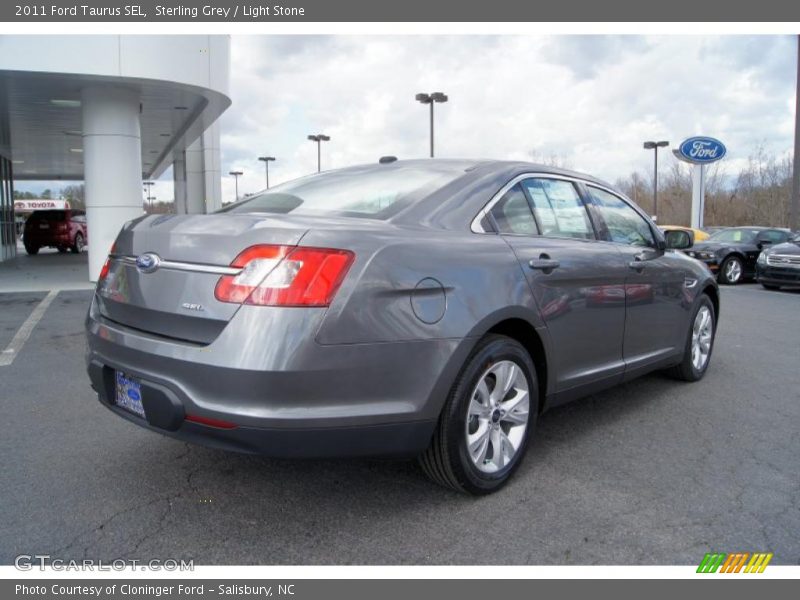 Sterling Grey / Light Stone 2011 Ford Taurus SEL