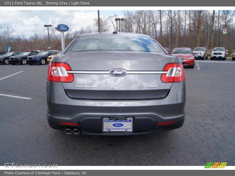 Sterling Grey / Light Stone 2011 Ford Taurus SEL