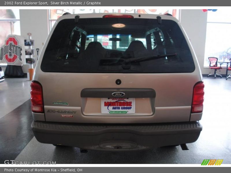 Silver Birch Metallic / Graphite 2002 Ford Explorer Sport
