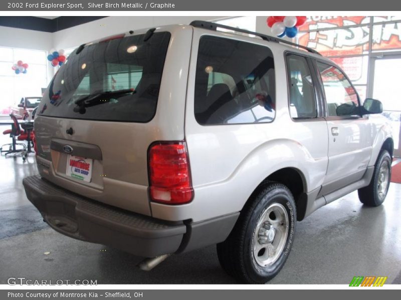 Silver Birch Metallic / Graphite 2002 Ford Explorer Sport