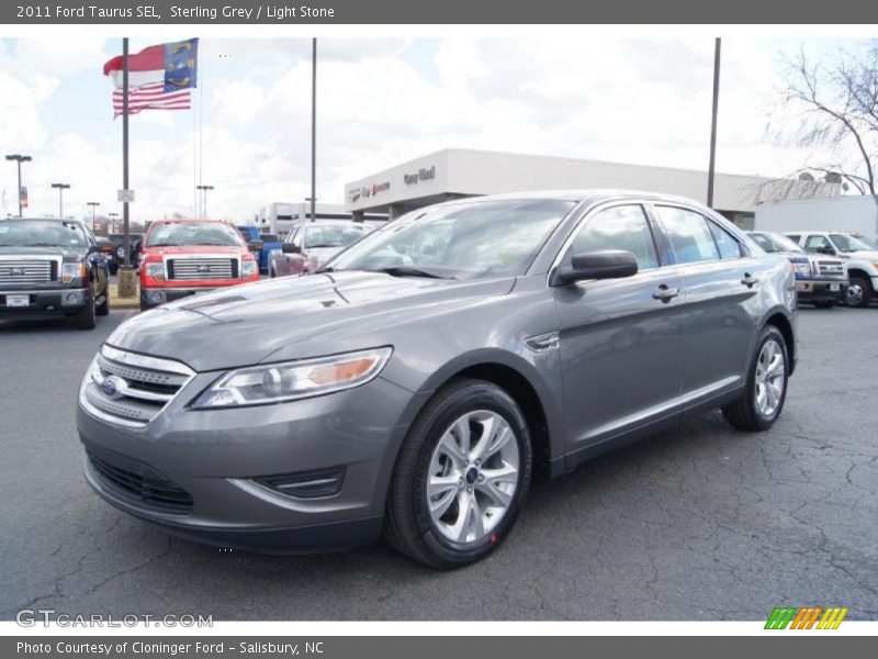 Sterling Grey / Light Stone 2011 Ford Taurus SEL