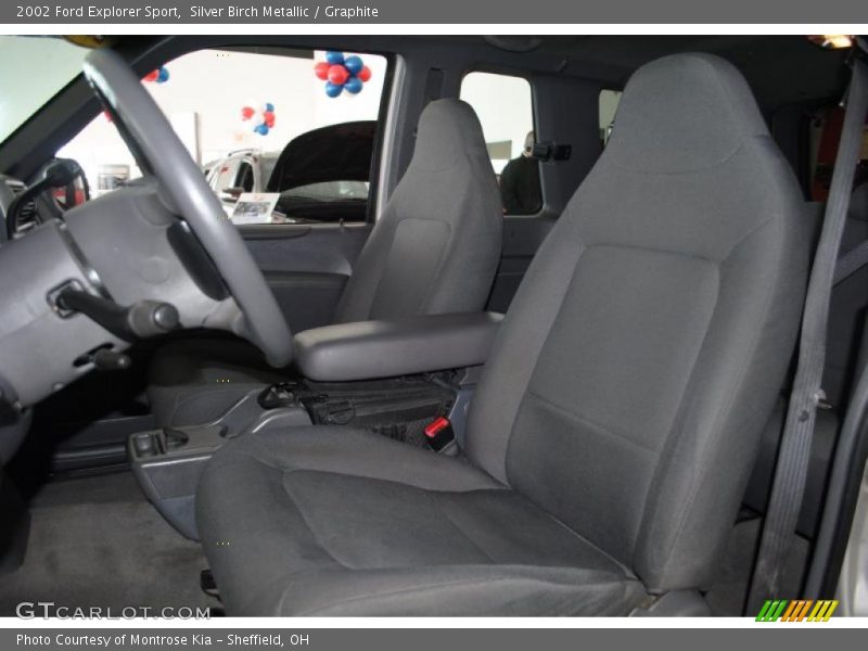 Silver Birch Metallic / Graphite 2002 Ford Explorer Sport