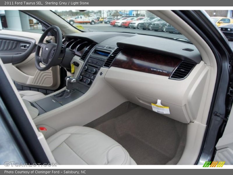 Sterling Grey / Light Stone 2011 Ford Taurus SEL