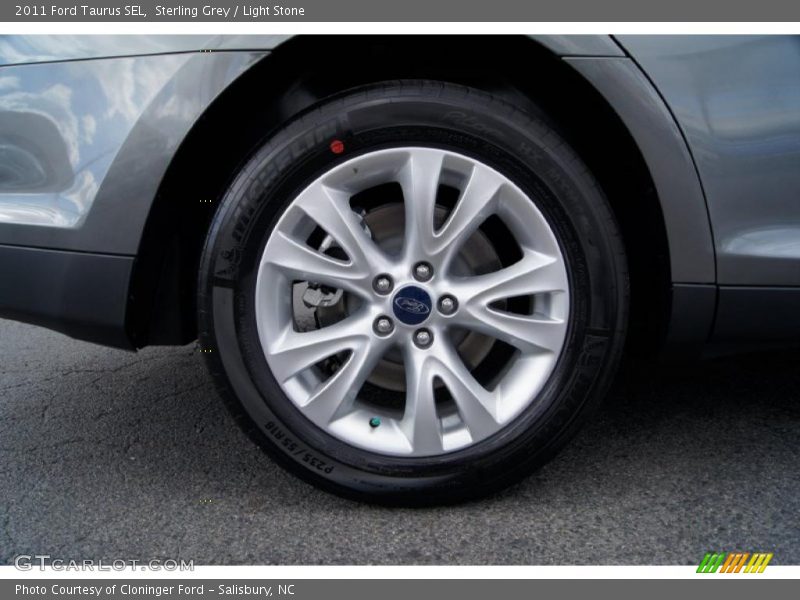 Sterling Grey / Light Stone 2011 Ford Taurus SEL