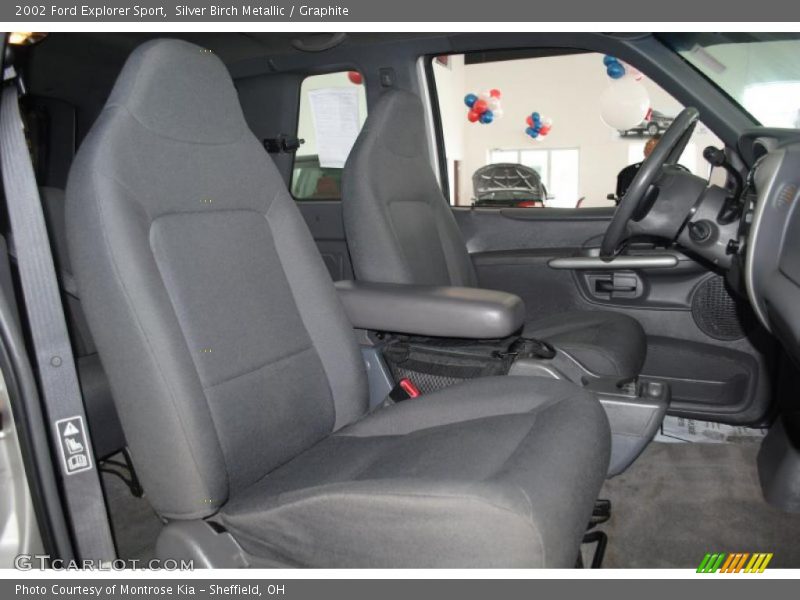  2002 Explorer Sport Graphite Interior