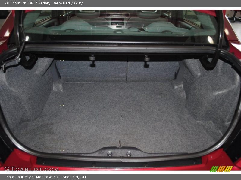 Berry Red / Gray 2007 Saturn ION 2 Sedan