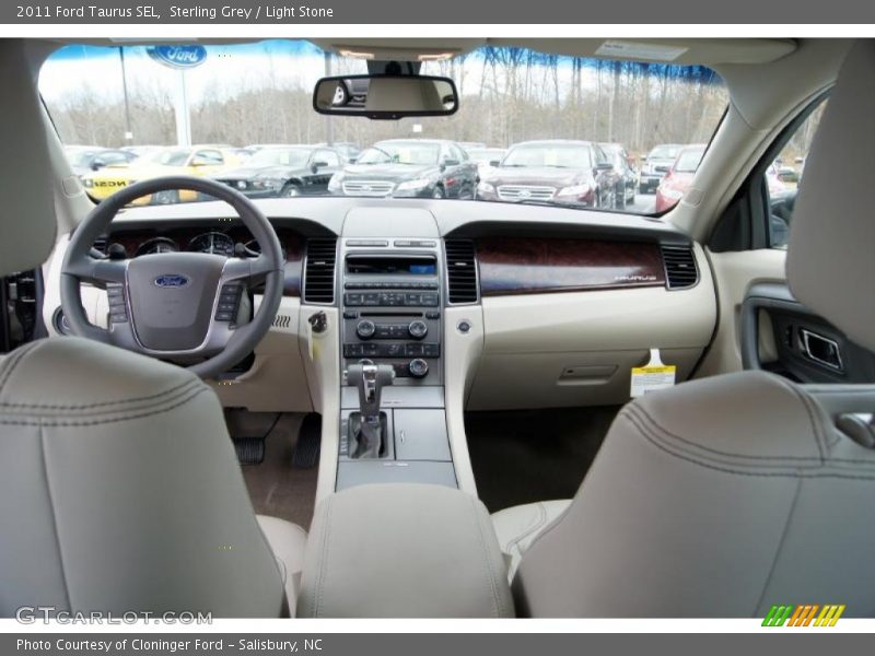 Sterling Grey / Light Stone 2011 Ford Taurus SEL