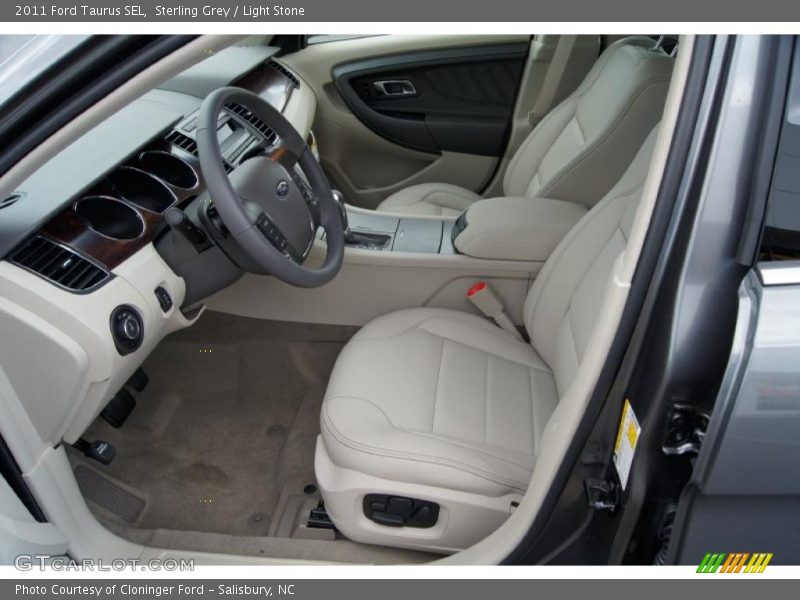 Sterling Grey / Light Stone 2011 Ford Taurus SEL