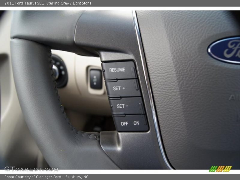 Sterling Grey / Light Stone 2011 Ford Taurus SEL