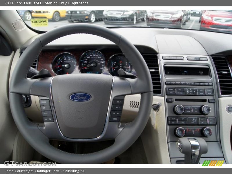 Sterling Grey / Light Stone 2011 Ford Taurus SEL