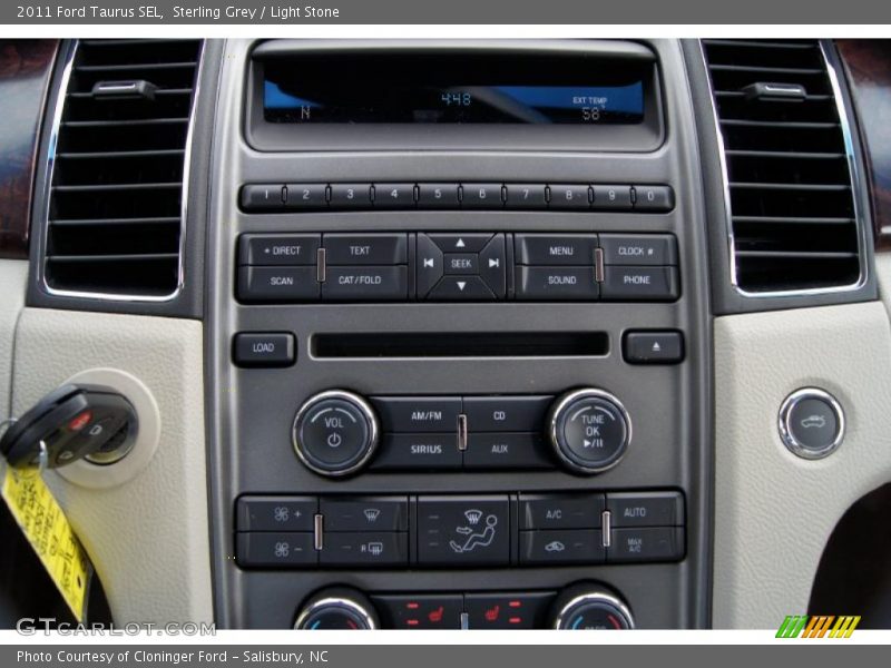 Sterling Grey / Light Stone 2011 Ford Taurus SEL