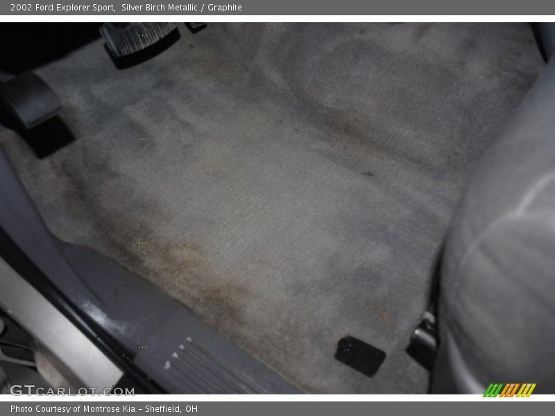 Silver Birch Metallic / Graphite 2002 Ford Explorer Sport