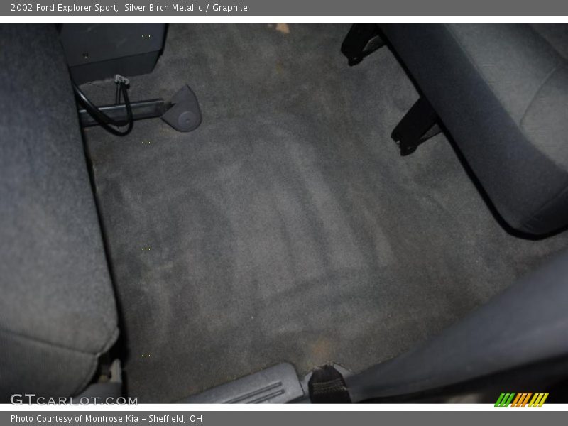 Silver Birch Metallic / Graphite 2002 Ford Explorer Sport