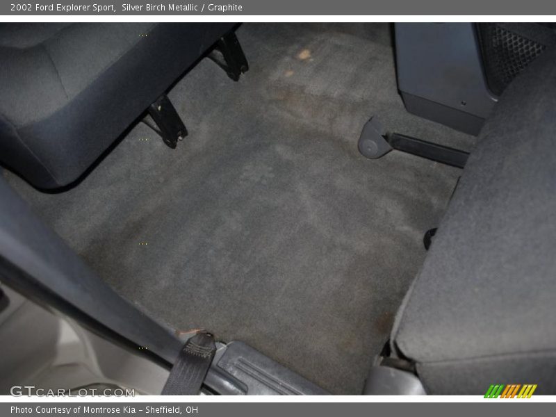 Silver Birch Metallic / Graphite 2002 Ford Explorer Sport