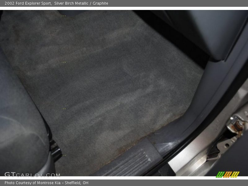 Silver Birch Metallic / Graphite 2002 Ford Explorer Sport