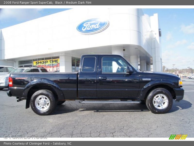  2008 Ranger Sport SuperCab Black