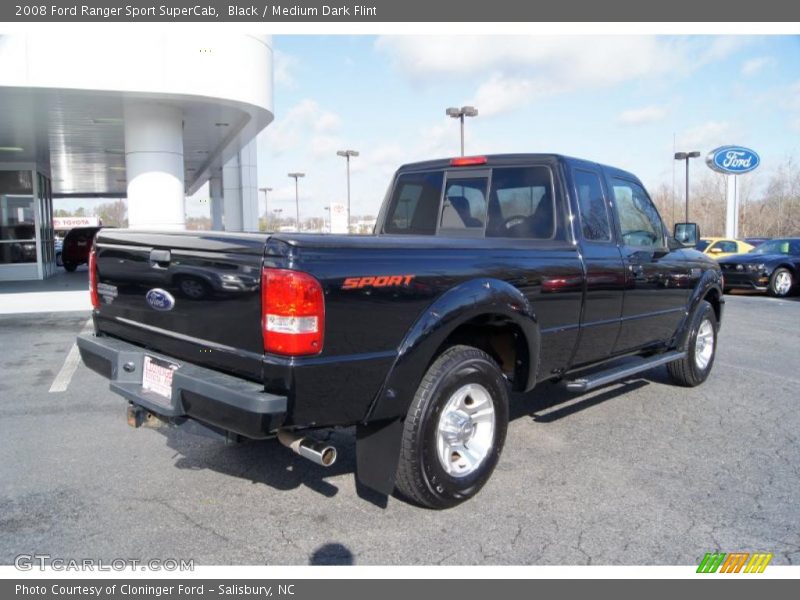  2008 Ranger Sport SuperCab Black