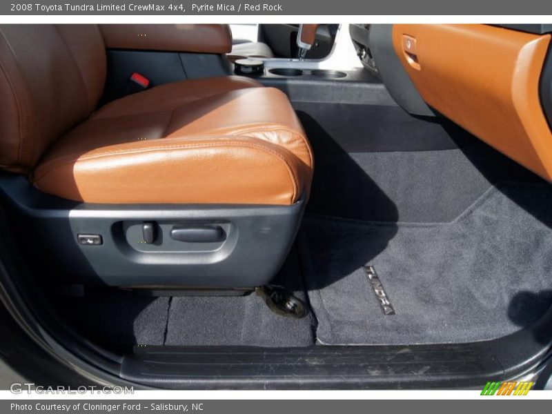 Pyrite Mica / Red Rock 2008 Toyota Tundra Limited CrewMax 4x4