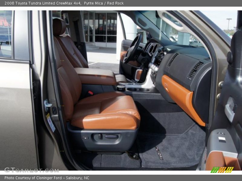 Pyrite Mica / Red Rock 2008 Toyota Tundra Limited CrewMax 4x4