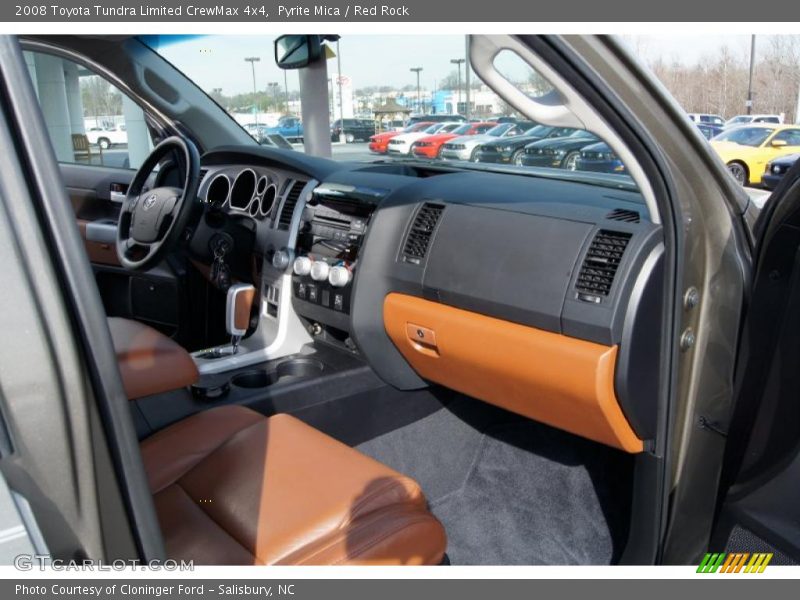 Pyrite Mica / Red Rock 2008 Toyota Tundra Limited CrewMax 4x4