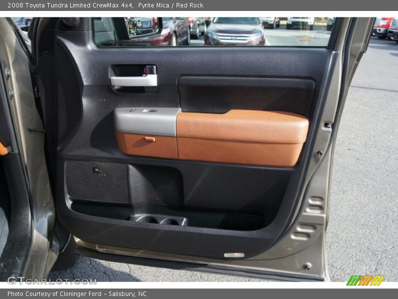 Pyrite Mica / Red Rock 2008 Toyota Tundra Limited CrewMax 4x4
