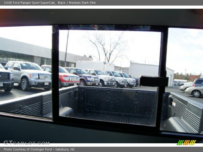 Black / Medium Dark Flint 2008 Ford Ranger Sport SuperCab