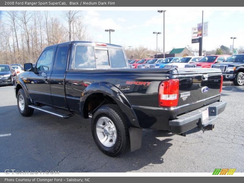  2008 Ranger Sport SuperCab Black