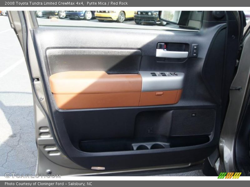 Pyrite Mica / Red Rock 2008 Toyota Tundra Limited CrewMax 4x4