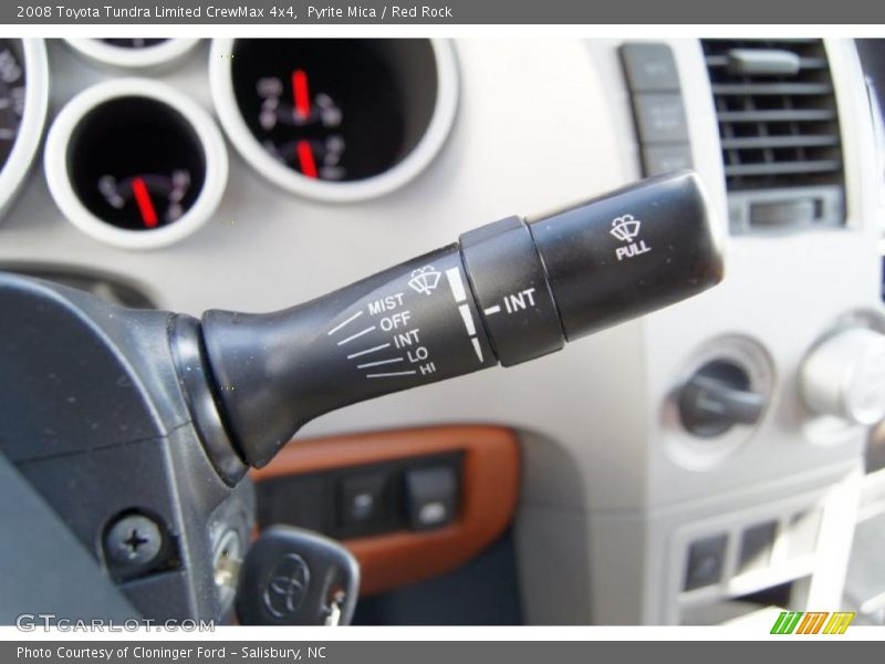 Controls of 2008 Tundra Limited CrewMax 4x4