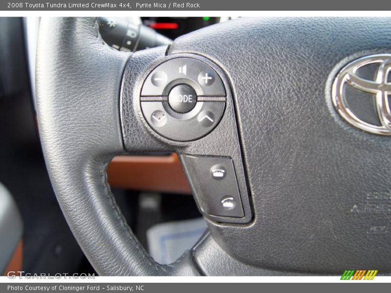 Controls of 2008 Tundra Limited CrewMax 4x4