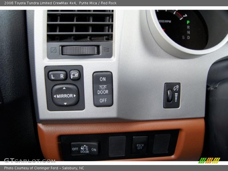 Controls of 2008 Tundra Limited CrewMax 4x4