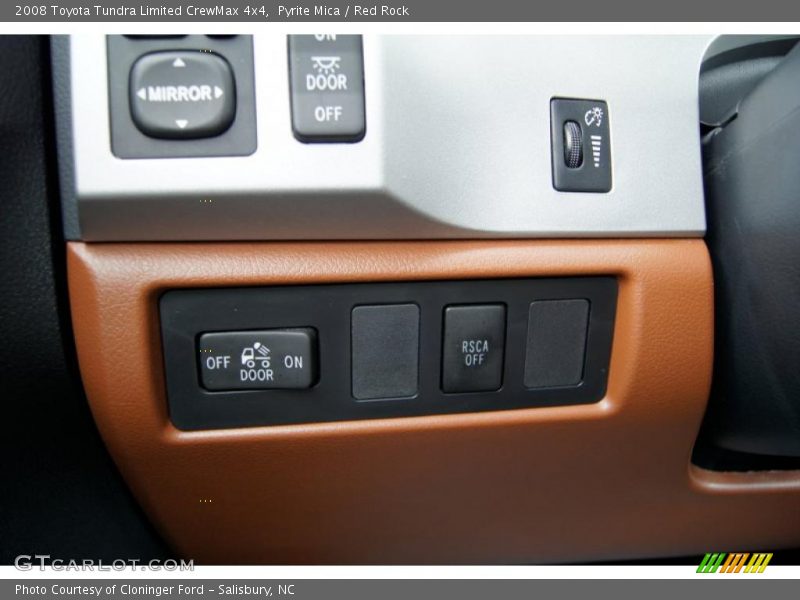 Controls of 2008 Tundra Limited CrewMax 4x4
