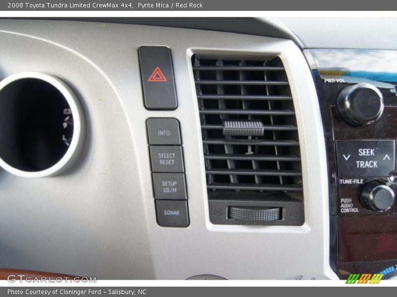 Controls of 2008 Tundra Limited CrewMax 4x4