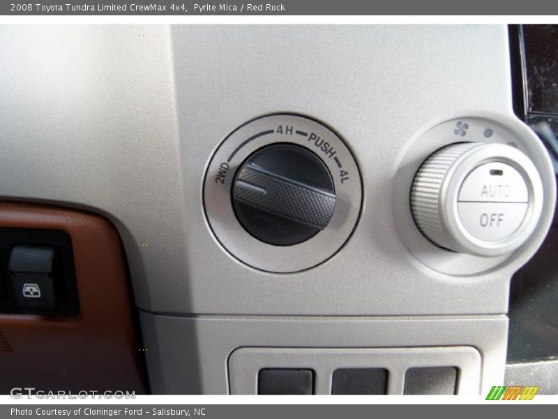 Controls of 2008 Tundra Limited CrewMax 4x4