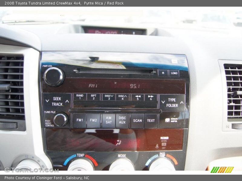 Pyrite Mica / Red Rock 2008 Toyota Tundra Limited CrewMax 4x4