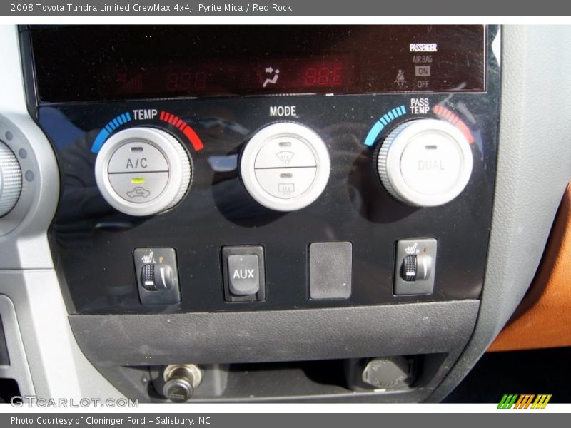 Pyrite Mica / Red Rock 2008 Toyota Tundra Limited CrewMax 4x4