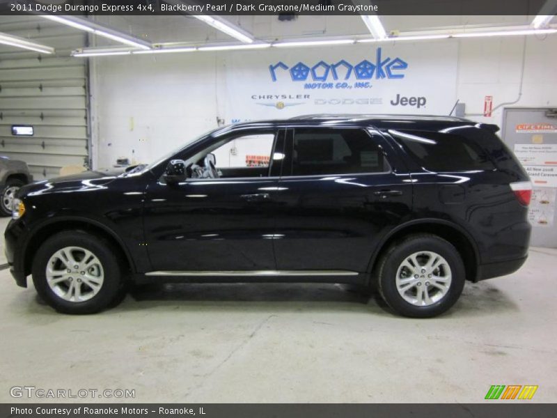 Blackberry Pearl / Dark Graystone/Medium Graystone 2011 Dodge Durango Express 4x4