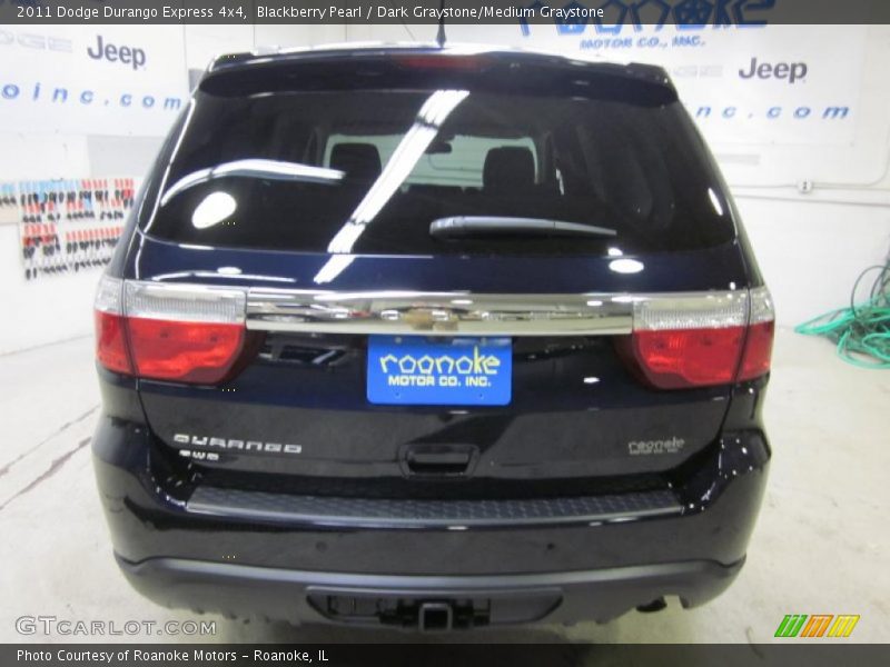 Blackberry Pearl / Dark Graystone/Medium Graystone 2011 Dodge Durango Express 4x4